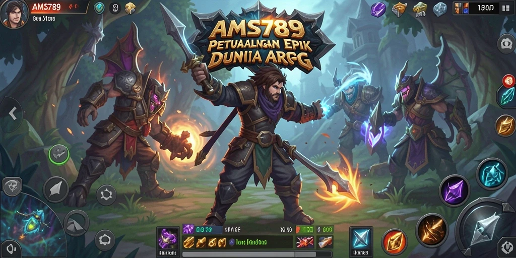 Gameplay ARPG yang seru dan mendebarkan di AMS789.