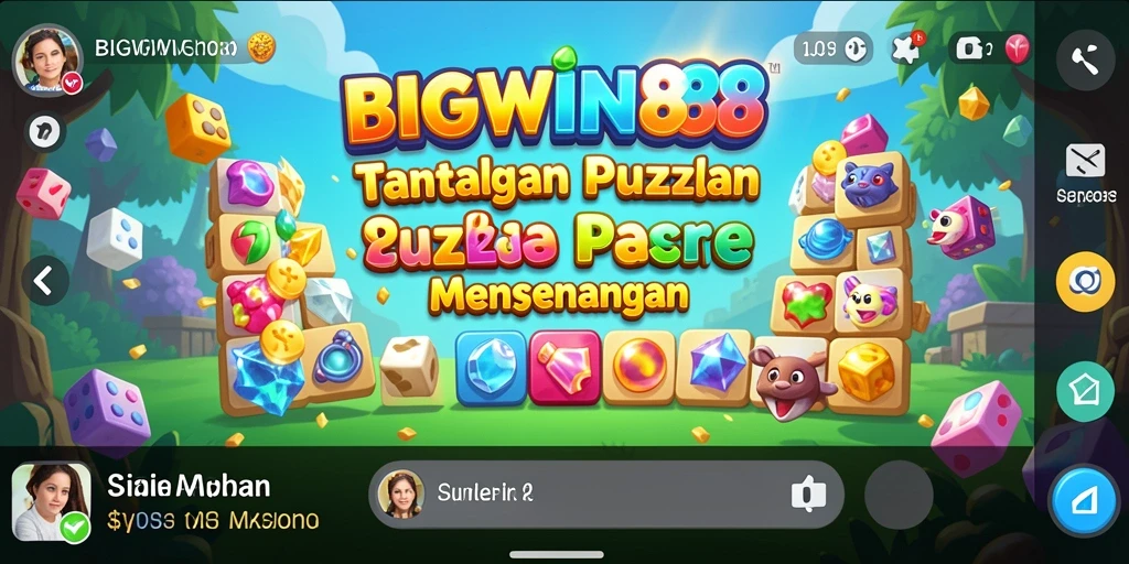 Screenshot gameplay Puzzle yang mendebarkan di BIGWIN88.