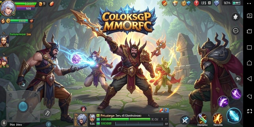 Tampilan gameplay COLOKSGP yang menarik di dunia MMORPG.