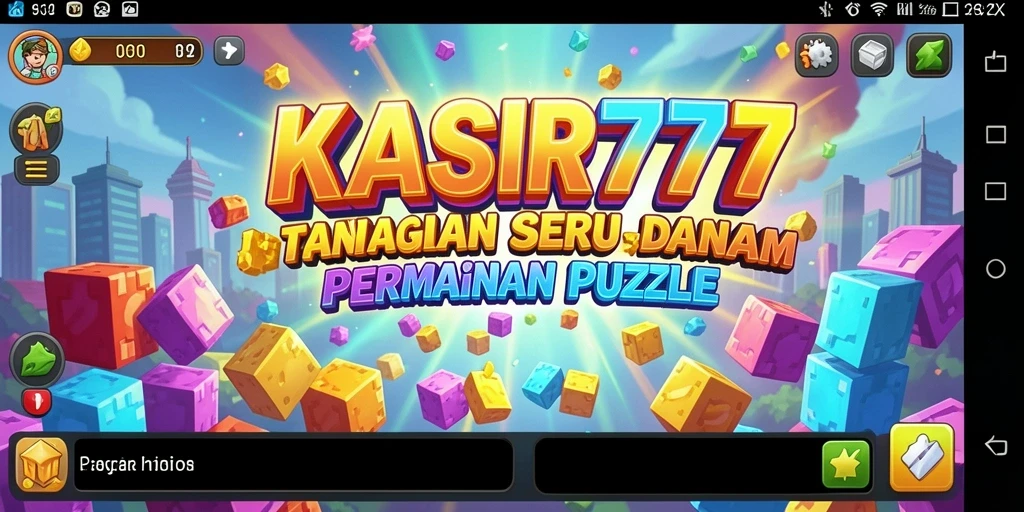 Tampilan gameplay KASIR777 yang penuh warna dan menantang.