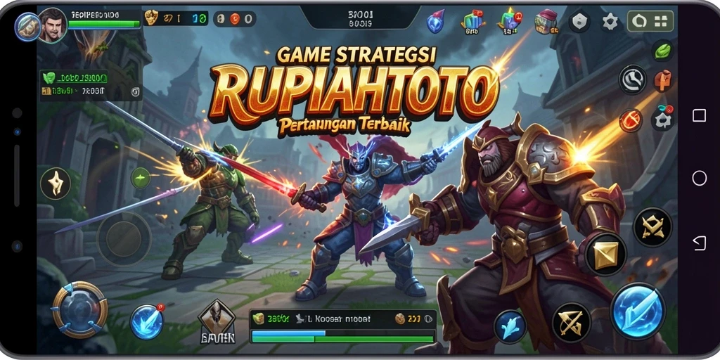 Tampilan gameplay SLG yang intens dan menarik di RUPIAHTOTO.
