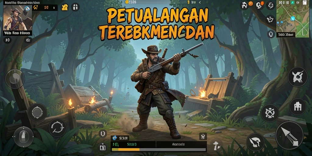 Tangkapan layar gameplay SE328 menampilkan dunia terbuka yang indah.