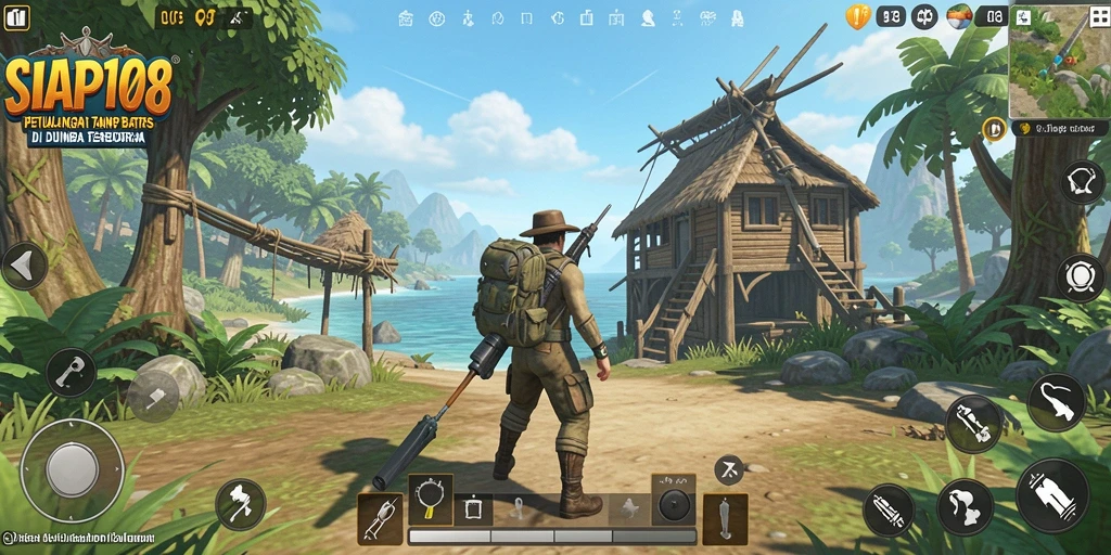 Gameplay seru SIAP108 yang mendebarkan dalam dunia terbuka.