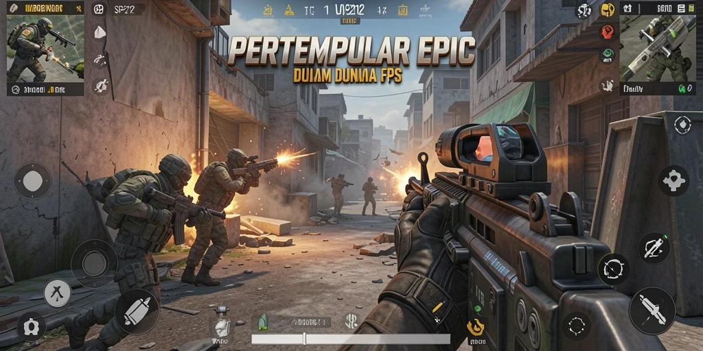 Tampilan aksi intens dalam gameplay SP212 yang menegangkan.