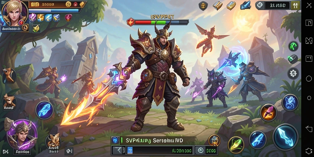 Tampilan menakjubkan dari gameplay ARPG SVIP4