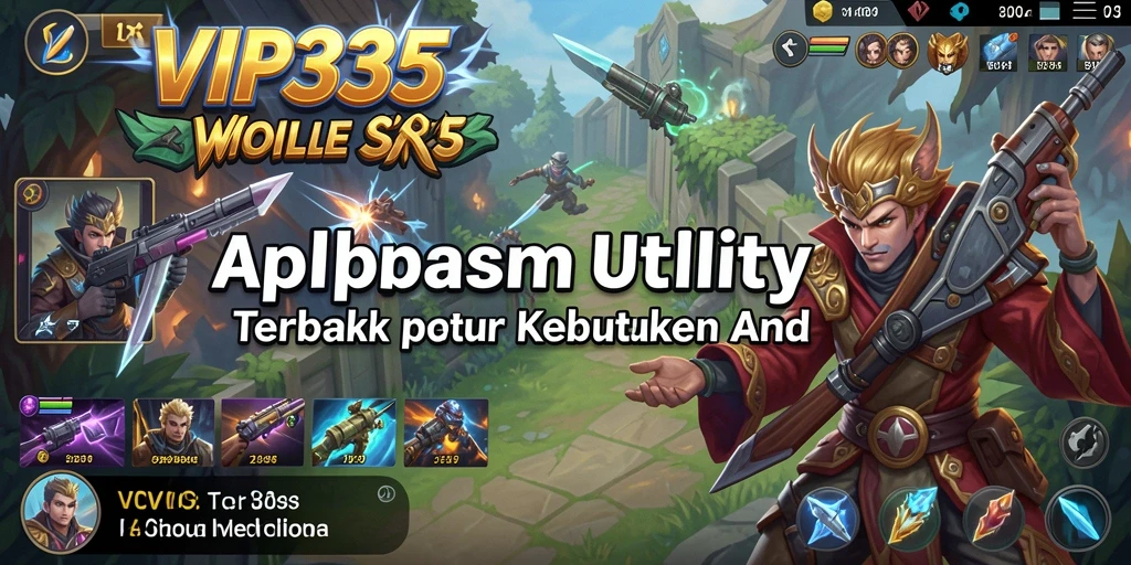 Tampilan utama aplikasi VIP333 dengan berbagai fitur yang memudahkan.
